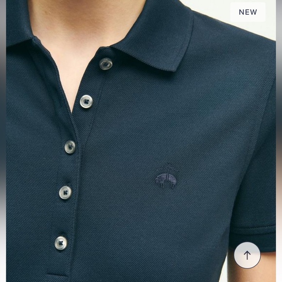 Brooks Brothers Supima® Cotton Stretch Pique Polo Shirt - Picture 2 of 11